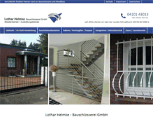 Tablet Screenshot of helmke-gmbh.de